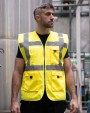 KORNTEX PADDED COMFORT EXECUTIVE SAFETY VEST "WISMAR" Warnweste personalisierbar