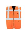 KORNTEX PADDED COMFORT EXECUTIVE SAFETY VEST "WISMAR" Warnweste personalisierbar