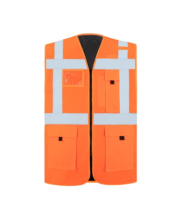KORNTEX PADDED COMFORT EXECUTIVE SAFETY VEST "WISMAR" Warnweste personalisierbar