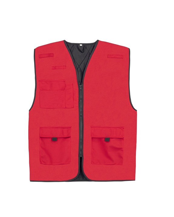 KORNTEX Padded Multifunctional Work Vest Kiel CO² Neutral Jacke personalisierbar