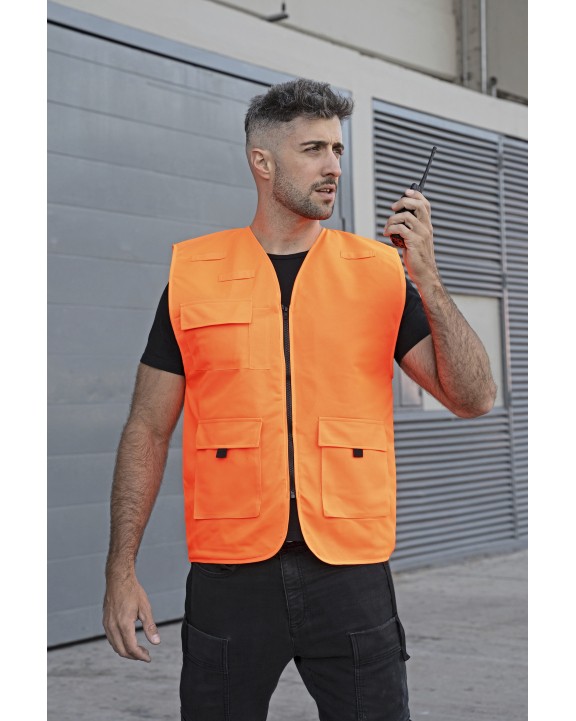 KORNTEX Padded Multifunctional Work Vest Kiel CO² Neutral Jacke personalisierbar