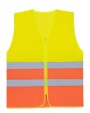 KORNTEX COMFORT MESH SAFETY VEST "RHODES" Warnweste personalisierbar