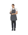 Tablier personnalisable LE CHEF Utility Apron Bib Washed Denim