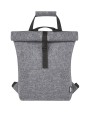 L-MERCH Felt Roll-Top Bike Backpack Tasche personalisierbar