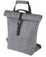 L-MERCH Felt Roll-Top Bike Backpack Tasche personalisierbar