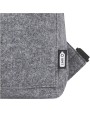 L-MERCH Felt Roll-Top Bike Backpack Tasche personalisierbar