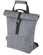 L-MERCH Felt Roll-Top Bike Backpack Tasche personalisierbar