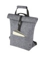 L-MERCH Felt Roll-Top Bike Backpack Tasche personalisierbar