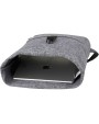 L-MERCH Felt Roll-Top Bike Backpack Tasche personalisierbar