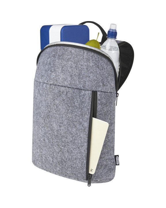 L-MERCH Felt Cooler Backpack 7L Tasche personalisierbar