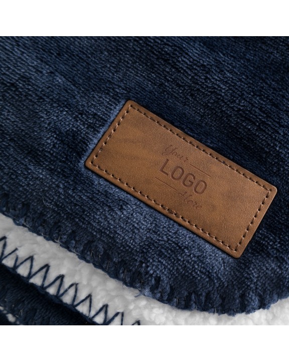 Plaid personnalisable L-MERCH Sherpa Fleece Blanket