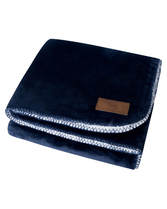 Fleecedeken L-MERCH Sherpa Fleece Blanket voor bedrukking &amp; borduring