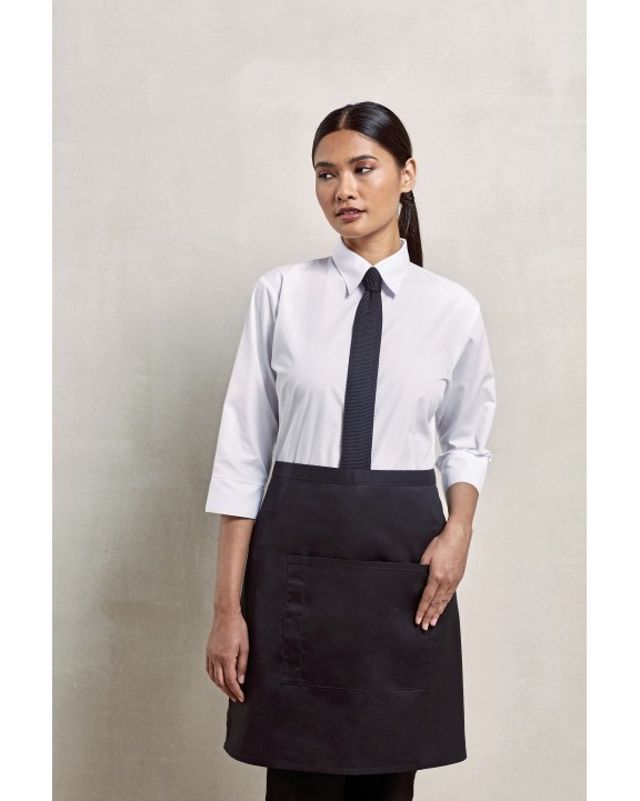 PREMIER Colours Mid Length Apron with Pocket Schürze personalisierbar