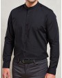PREMIER Men´s Banded Collar Grandad Long Sleeve Shirt Hemd personalisierbar