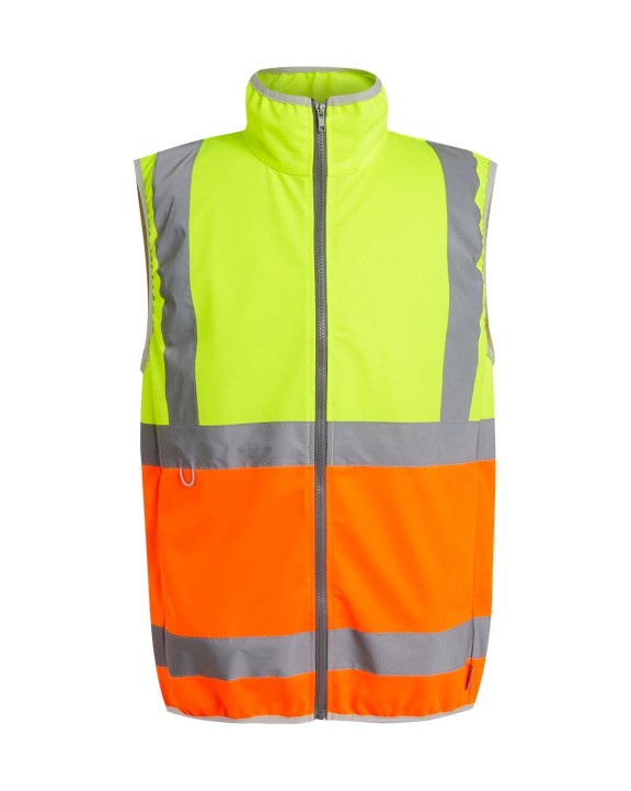 Gilet de sécurité personnalisable REGATTA Pro Hi-Vis Full Zip Gilet