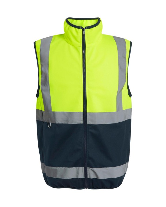 Gilet de sécurité personnalisable REGATTA Pro Hi-Vis Full Zip Gilet