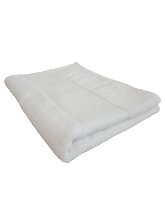 Produit éponge personnalisable TOWEL-CITY ORGANIC BATH SHEET WITH PRINTABLE BORDER