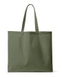 HALINK Organic Canvas Carrier Bag Medium Long Handle London 02 Tasche personalisierbar