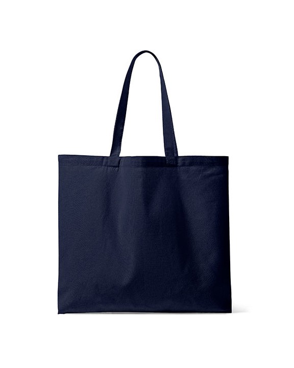 HALINK Organic Canvas Carrier Bag Medium Long Handle London 02 Tasche personalisierbar
