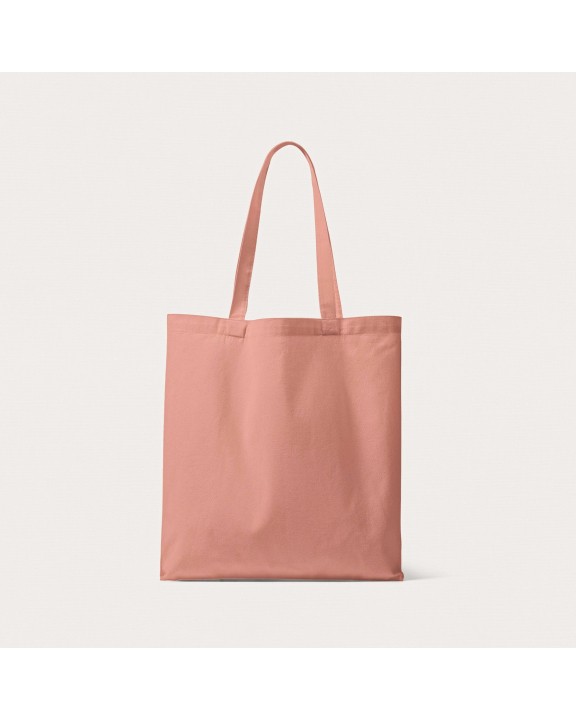 HALINK Organic Canvas Carrier Bag Long Handle London 01 Tasche personalisierbar