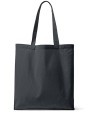 HALINK Organic Canvas Carrier Bag Long Handle London 01 Tasche personalisierbar
