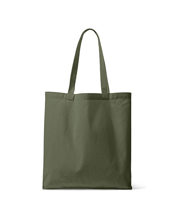 HALINK Organic Canvas Carrier Bag Long Handle London 01 Tasche personalisierbar