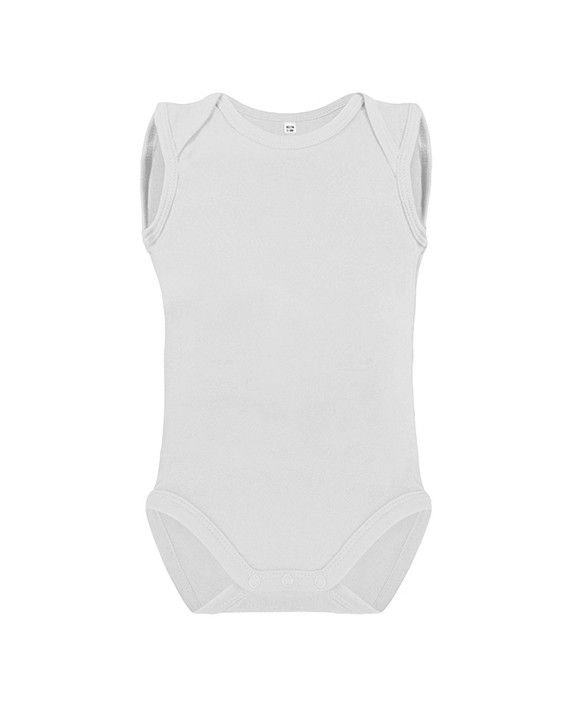 Article bébé personnalisable LINK KIDS WEAR Organic Baby Bodysuit Sleeveless Rebel 03