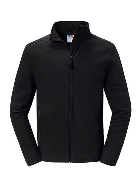 RUSSELL Essential Softshell Jacket noir personnalisable