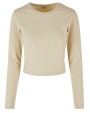T-shirt personnalisable BUILD YOUR BRAND Ladies Short Longsleeve Tee