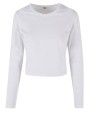 T-shirt personnalisable BUILD YOUR BRAND Ladies Short Longsleeve Tee