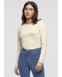 T-shirt personnalisable BUILD YOUR BRAND Ladies Short Longsleeve Tee