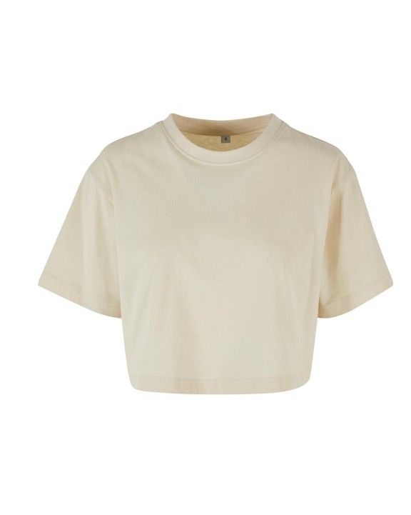 T-shirt personnalisable BUILD YOUR BRAND LADIES SHORT OVERSIZED TEE