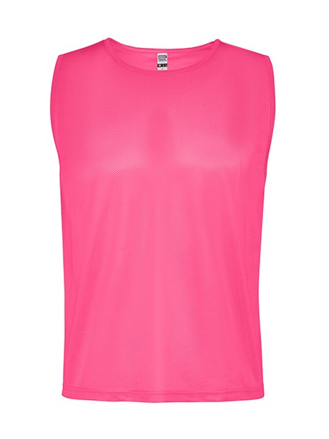 ROLY Roma Training Bib rose fluo personnalisable