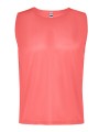 ROLY Roma Training Bib FLUORESCENT CORAL personnalisable