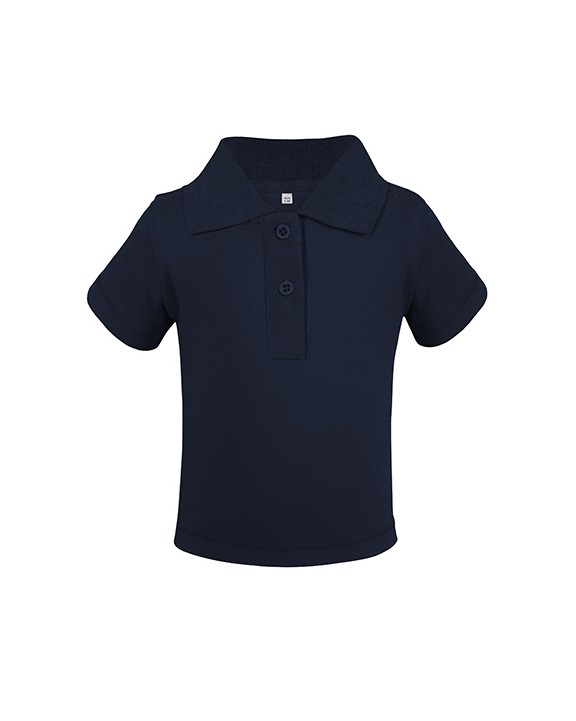 Polo personnalisable LINK KIDS WEAR Organic Baby Polo Short Sleeve Teddy 01
