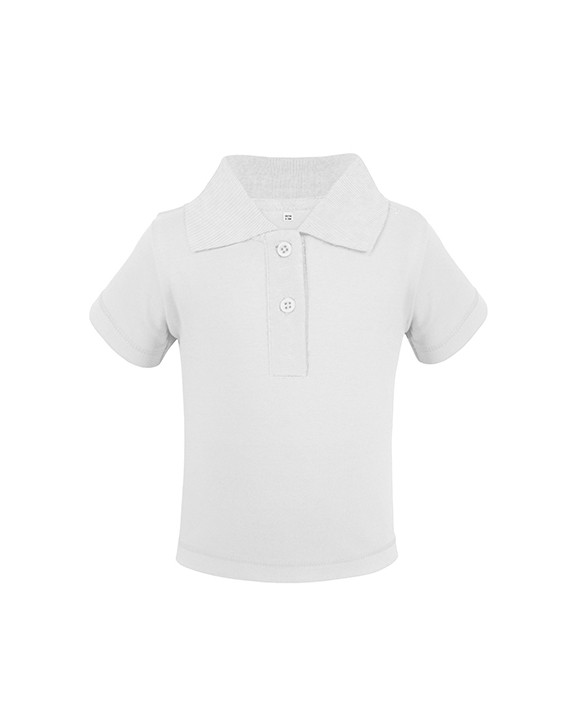 Polo personnalisable LINK KIDS WEAR Organic Baby Polo Short Sleeve Teddy 01
