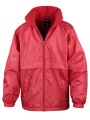 RESULT Youth Microfleece Lined Jacket rouge personnalisable