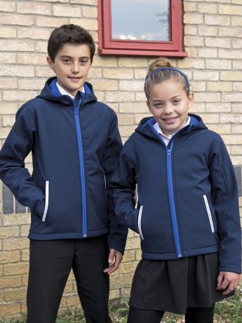 RESULT Youth TX Performance Hooded Soft Shell Jacket