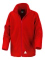 RESULT Junior Microfleece Jacket rouge personnalisable