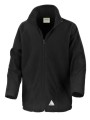 RESULT Junior Microfleece Jacket noir personnalisable