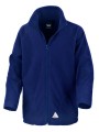 RESULT Junior Microfleece Jacket bleu royal personnalisable