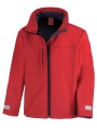 RESULT Junior Classic Soft Shell Jacket rouge personnalisable