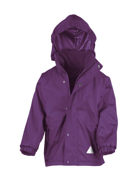 RESULT Junior Reversible Stormdri 4000 Fleece Jacket mauve/mauve personnalisable