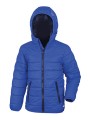RESULT Youth Soft Padded Jacket royal/marine personnalisable