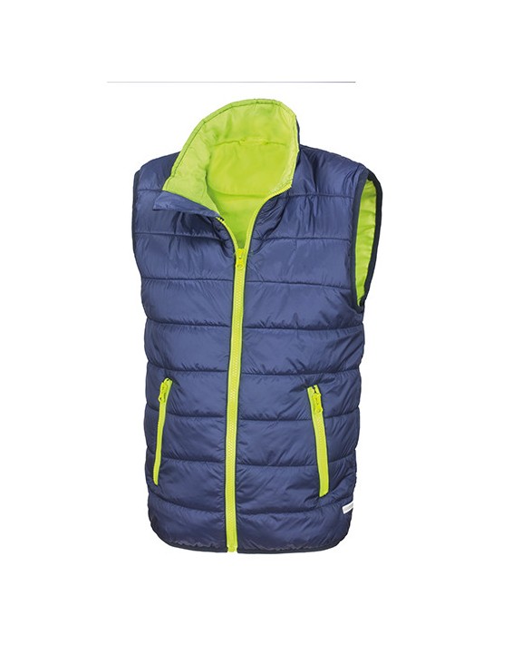 RESULT Youth Soft Padded Bodywarmer Jacke personalisierbar