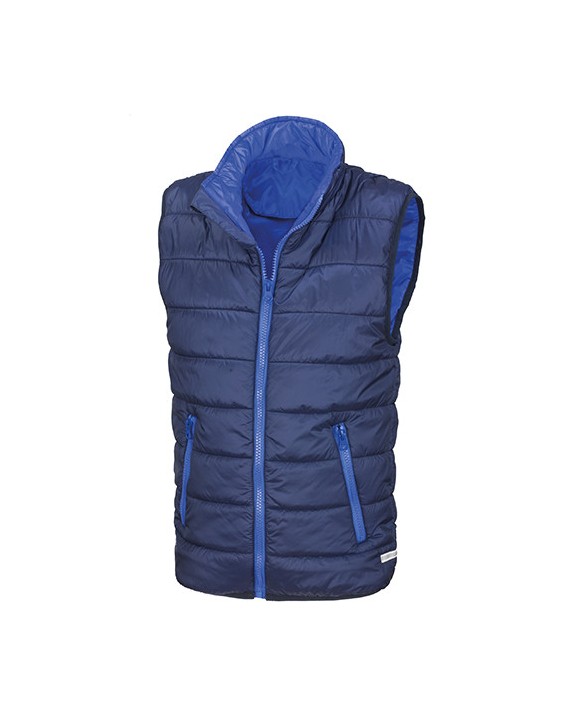 RESULT Youth Soft Padded Bodywarmer Jacke personalisierbar
