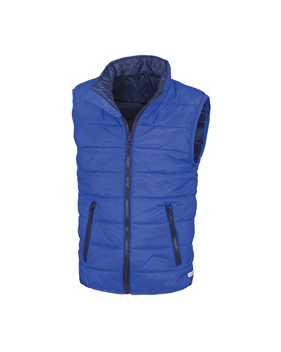RESULT Youth Soft Padded Bodywarmer Jacke personalisierbar