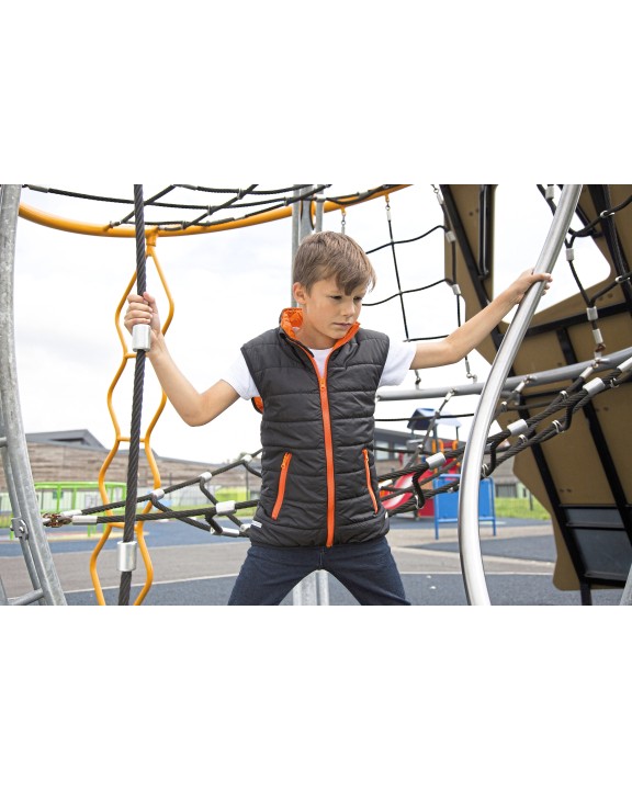 RESULT Youth Soft Padded Bodywarmer Jacke personalisierbar