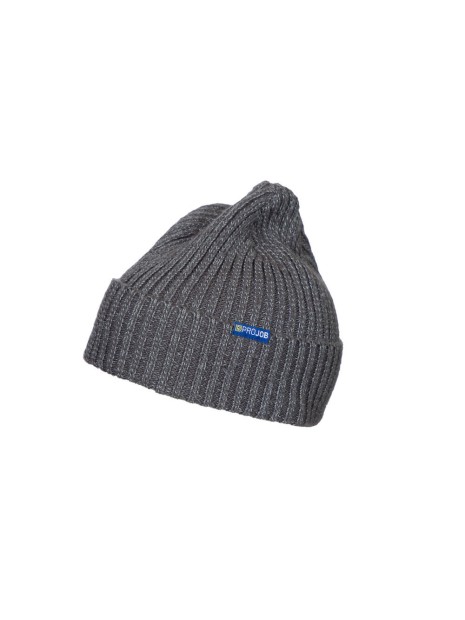 PROJOB 9087 BONNET REFLECTIVE POLYESTER RECYCLE stone grey personnalisable