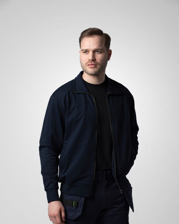 Sweat-shirt personnalisable PROJOB 2134 SWEATSHIRT ZIP COTON